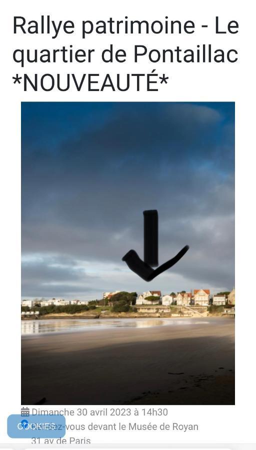 Chambre Sur La Falaise De Pontaillac 福克斯索梅尔 外观 照片